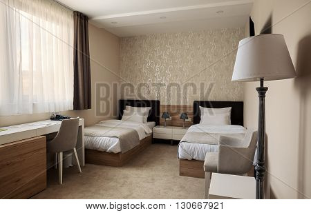 Hotel Room Interior