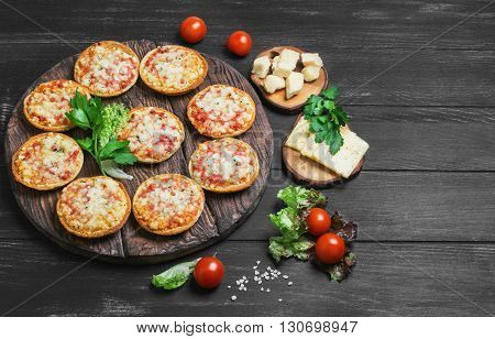 Small Pizza With Mozzarella Cheese