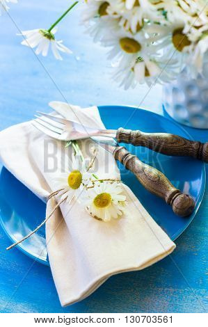 Spring Time Interior With Flowers