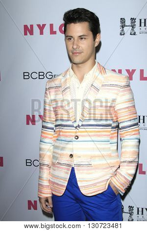 LOS ANGELES - MAY 12:  Michael Willett at the NYLON Young Hollywood May Issue Event at HYDE Sunset on May 12, 2016 in Los Angeles, CA