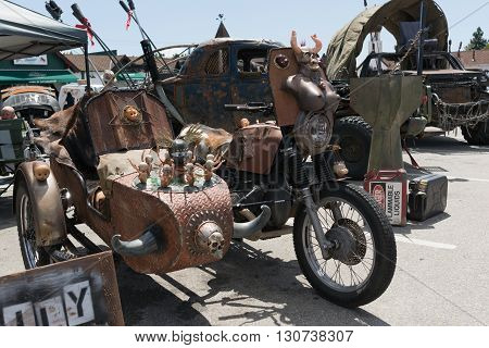Post-apocalyptic Survival Motorcycle