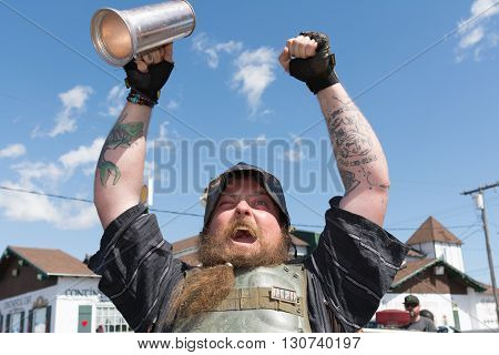 Post-apocalyptic Survival Costume Man