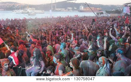 Color Up Run In Istanbul