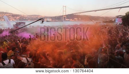 Color Up Run In Istanbul