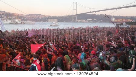 Color Up Run In Istanbul