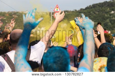 Color Up Run In Istanbul