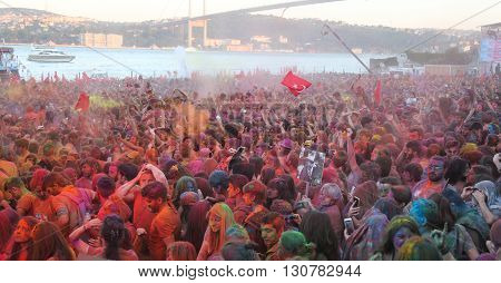 Color Up Run In Istanbul
