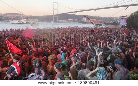 Color Up Run In Istanbul