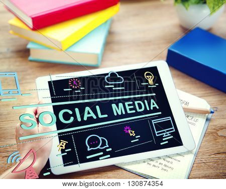 Social Media Communication Connection Internet Concept