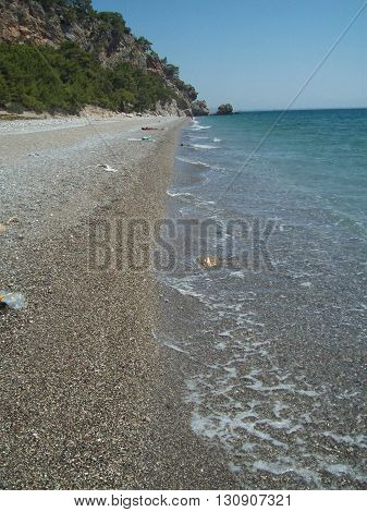 Travel to Turkey, Beldibi Antalya on the Mediterranean Sea