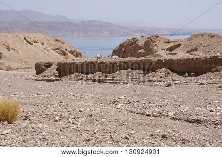 Wadi Shahamon near Eilat in South Israel