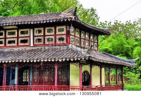 Humble Administrator's Garden, the largest garden in Suzhou, China. UNESCO heritage site.