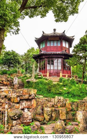 Humble Administrator's Garden, the largest garden in Suzhou, China. UNESCO heritage site.