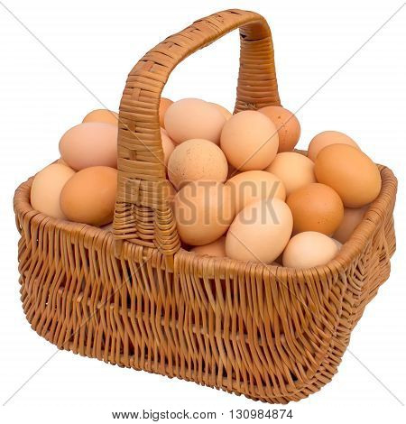 Food egg basket chicken eggshell breakfast easter healthy ingredient fresh.