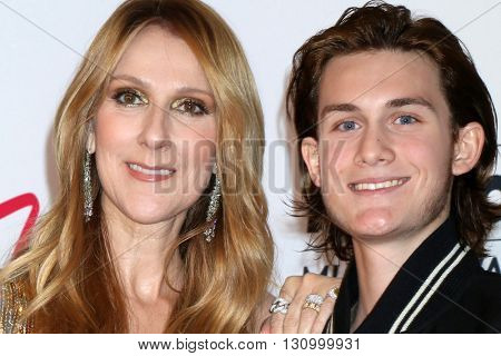 LAS VEGAS - MAY 22:  Celine Dion, Rene-Charles Angelil at the Billboard Music Awards 2016 at the T-Mobile Arena on May 22, 2016 in Las Vegas, NV