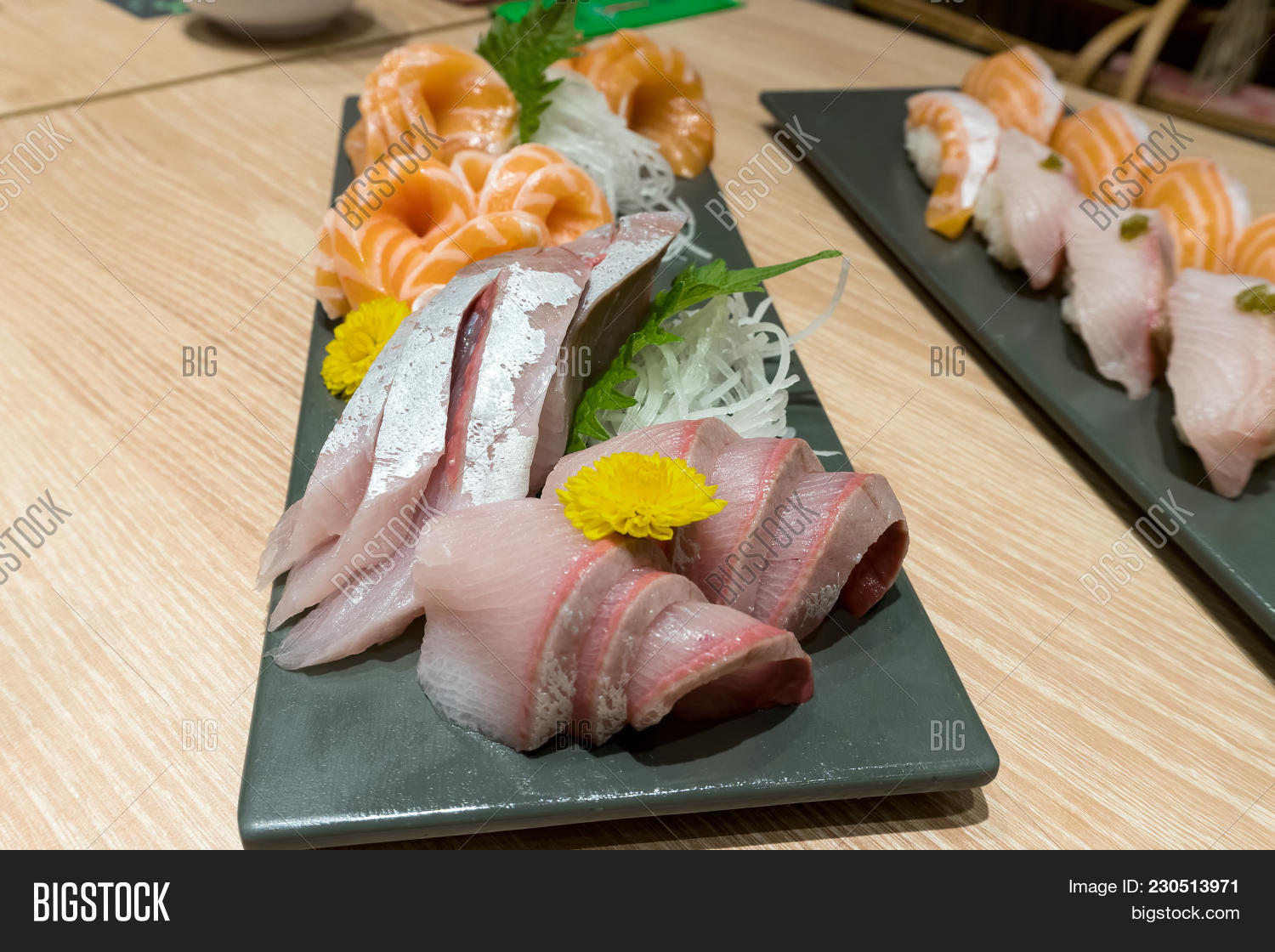 Fresh Raw Fish Sushi Image & Photo (Free Trial) Bigstock