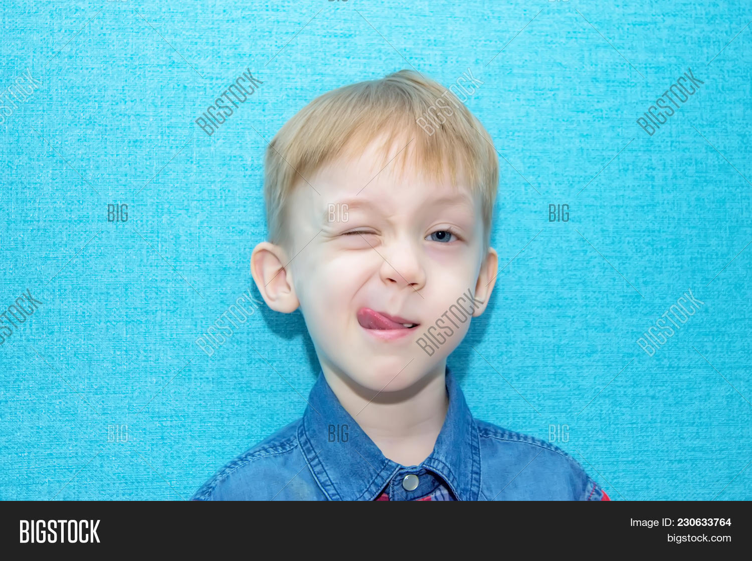 Little Cute Boy Making Image & Photo (Free Trial) Bigstock