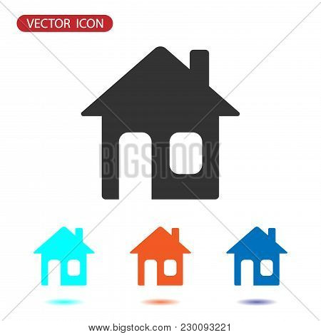 Home Icon Vector. House Icon. Home Icon Set