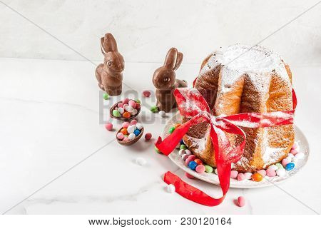 Traditional Easter Cake Panettone