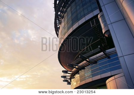 Pointy Futuristic Building