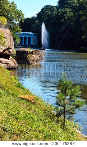 Summer National Dendrology Park Of Sofiyivka, Fountain 