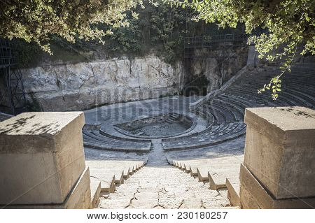 Greek Theater,teatre Grec, Gardens, Built For 1929 Barcelona International Exposition, This Amphithe