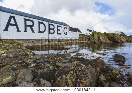 Ardbeg Whisky Distillery's Established In 1815, Islay, Scotland