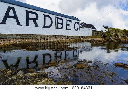 Ardbeg Whisky Distillery's Established In 1815, Islay, Scotland