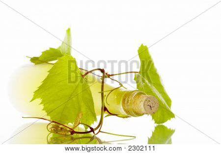 Wein auf weiß