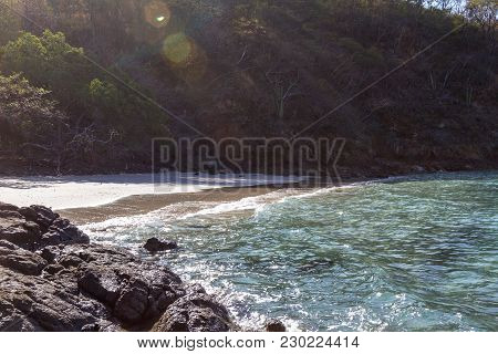Tropical Beach In Costa Rica