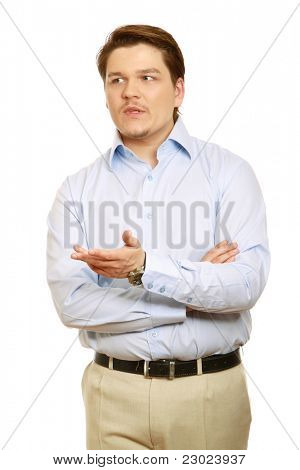 年轻的商人向你解释的东西