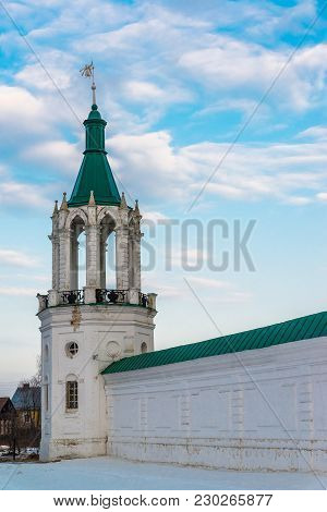 Cathedrals Spaso Yakovlevsky Dimitriev Monastery In A Rostov Veliky, Russia