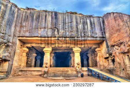 Dhumar Lena, Cave 29 At The Ellora Complex. A Unesco World Heritage Site In Maharashtra, India