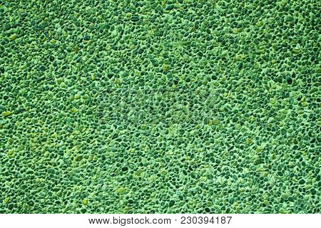 Green Stone Texture Floor. Rought Grey Rock Background