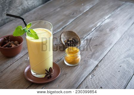 Turmeric Lassi Drink
