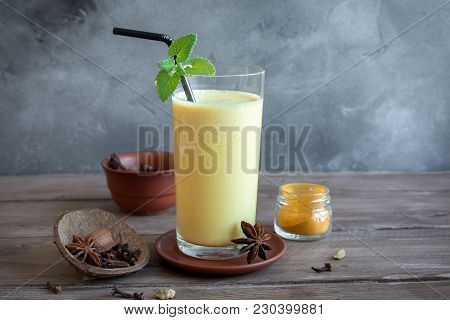 Turmeric Lassi Drink