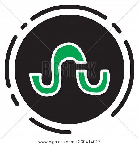Stumbleupon Color Glossy Icon . Realistic Icon Logo