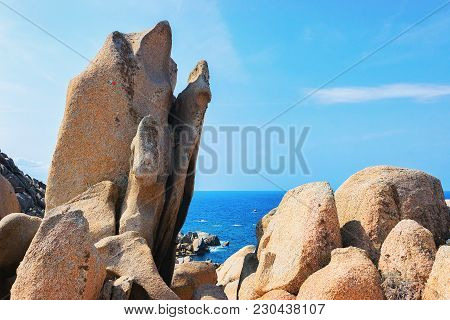 Rocks At Capo Testa, Santa Teresa Gallura, Sardinia, Italy