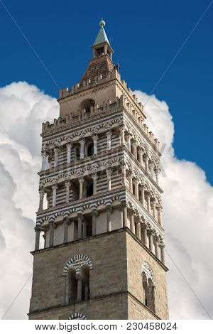 Pistoia - Bell Tower Of The Cathedral Of San Zeno (st. Zeno) X Century In Piazza Duomo (cathedral Sq