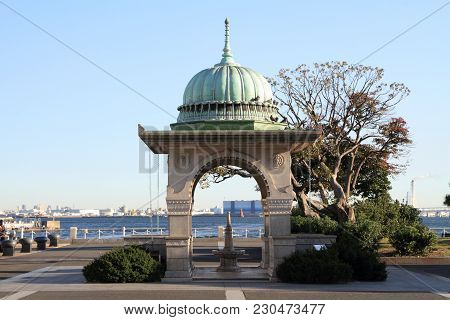 India Water Tower At Yamashita Park, Yokohama, Japan