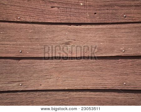 Wand Holz braun