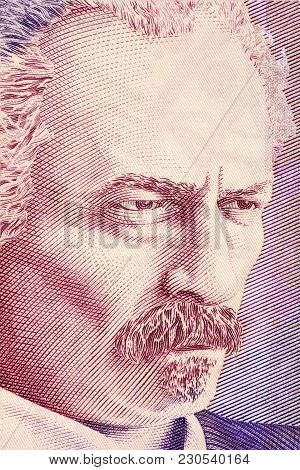 Ignacy Jan Paderewski Portrait From Polish Money