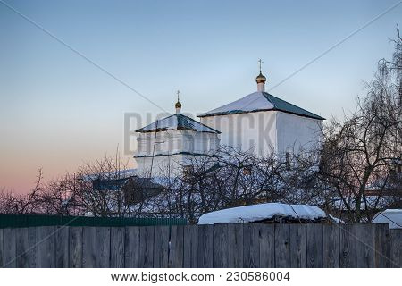 Kolomna, Russia - 10 March 2018 The Epiphany Church In Kolomna, Founded In The 16th Century
