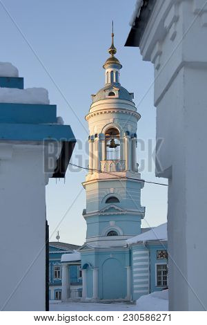 Kolomna, Russia - 10 March 2018 The Epiphany Church In Kolomna, Founded In The 16th Century
