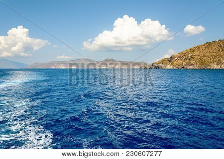 Summer View Of Aeolian Islands Archipelago, Italy