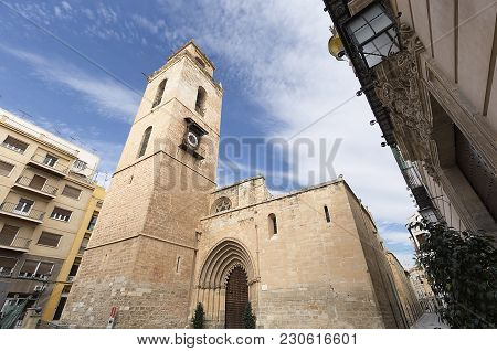 The Holy Church Cathedral Of Salvador And Santa María De Orihuela, Or Simply Orihuela Cathedral, In 