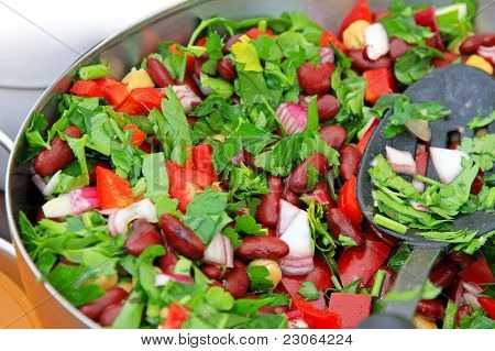 Vegetarische Mahlzeit