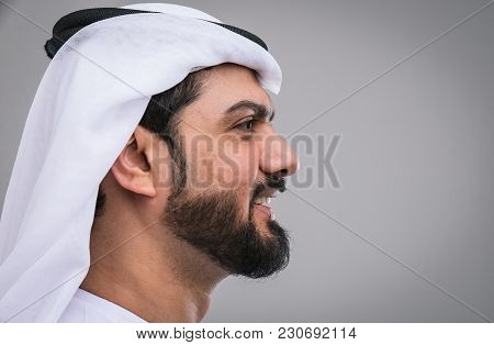 Arabic Handsome Man Studio Portraits