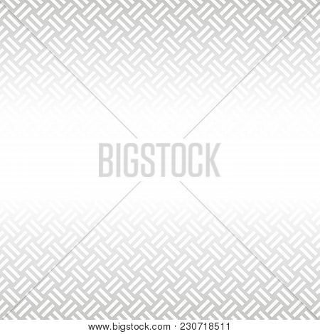 Webbing, Plait, Braid, Cane Work, Plaited Mats Vector Seamless Pattern