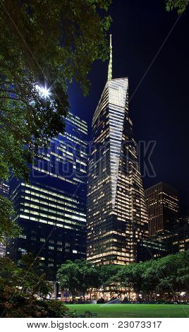 Bryant Park New York City Skyline nat